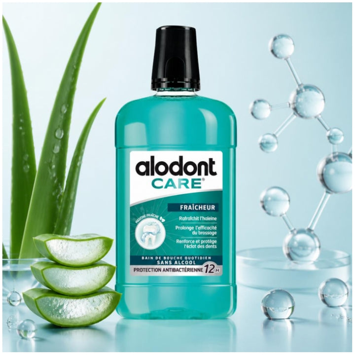 Alodont Care Freshness Mouthwash 500ml (16.91fl oz)