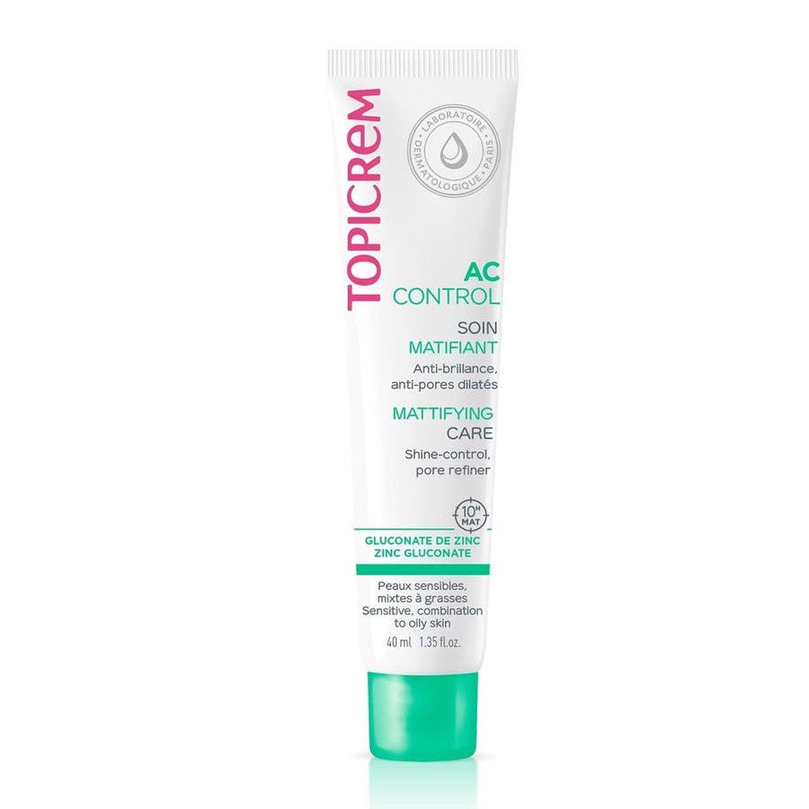 Topicrem AC Control Mattifying Fluid 40ml (1.35fl oz) - FrenchBeautyHub