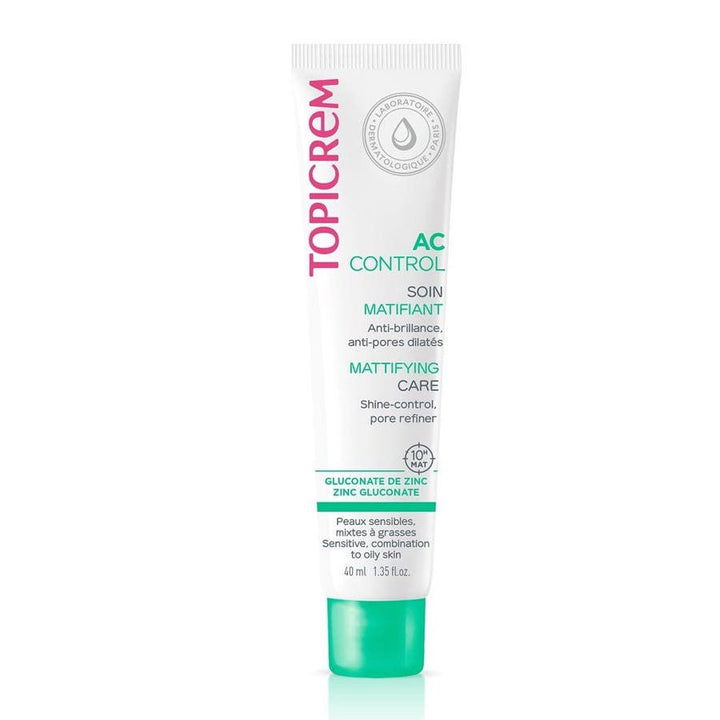 Topicrem AC Control Mattifying Fluid 40ml (1.35fl oz) - FrenchBeautyHub