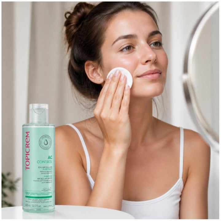 Topicrem AC Combination to Oily skin Purifying Micellar Water 400ml (13.53fl oz)