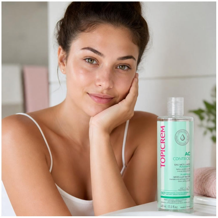 Topicrem AC Combination to Oily skin Purifying Micellar Water 400ml (13.53fl oz)