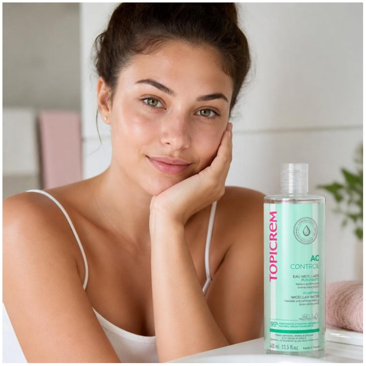 Topicrem AC Combination to Oily skin Purifying Micellar Water 400ml (13.53fl oz)