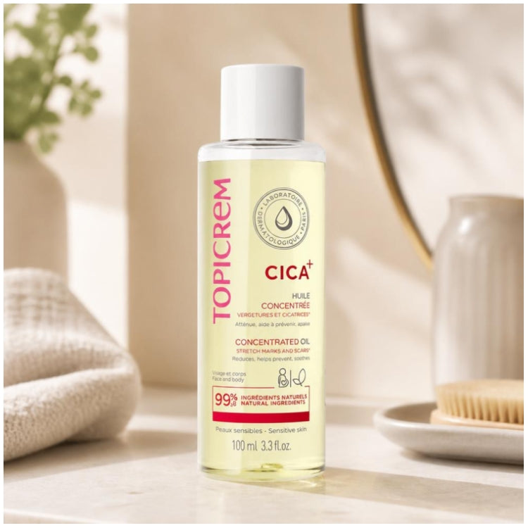 Topicrem Cica Irritated Skin Concentrated oil stretch marks and scars 100ml (3.38fl oz)