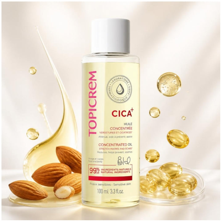 Topicrem Cica Concentrated Oil Stretch marks and scars 100ml (3.38fl oz)