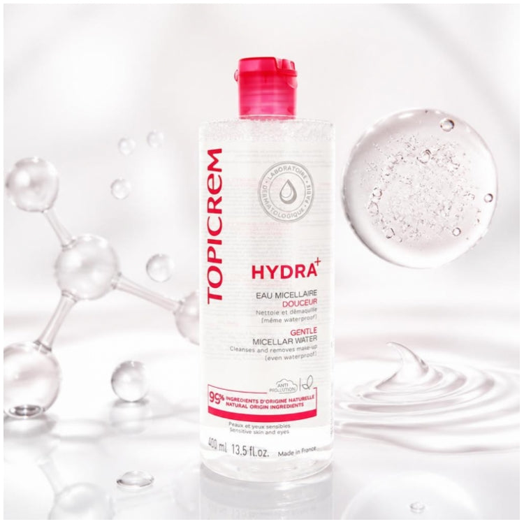 Topicrem Douceur Agua micelar suave para piel seca y sensible 400ml