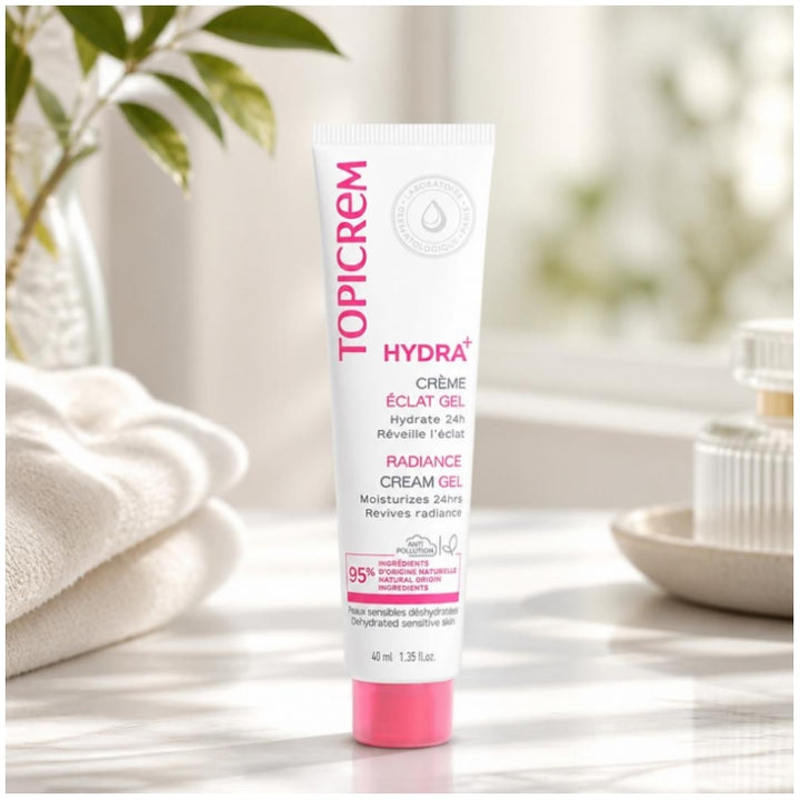 Topicrem Hydra+ Radiance Moisturizing Jelly 40ml (1.35fl oz)