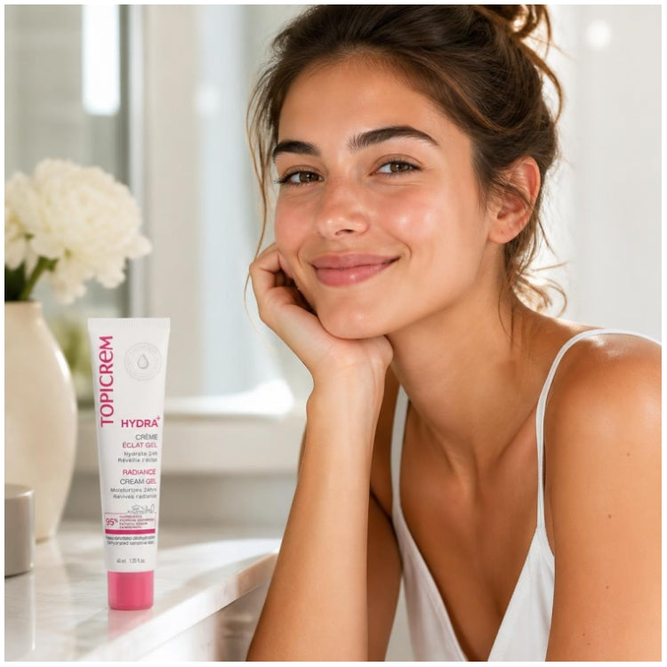 Topicrem Hydra+ Radiance Moisturizing Jelly 40ml (1.35fl oz)