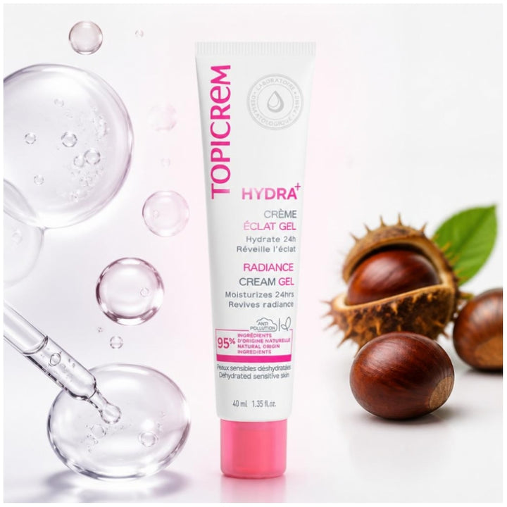 Topicrem Hydra+ Radiance Moisturizing Jelly 40ml (1.35fl oz)