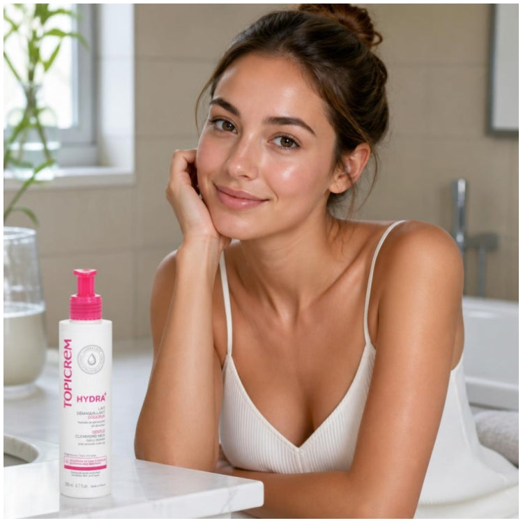 Topicrem Douceur Lait nettoyant doux pour peaux sensibles 200ml