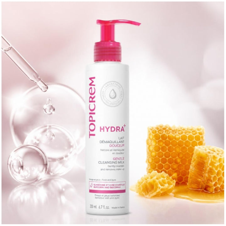 Topicrem Douceur Lait nettoyant doux pour peaux sensibles 200ml