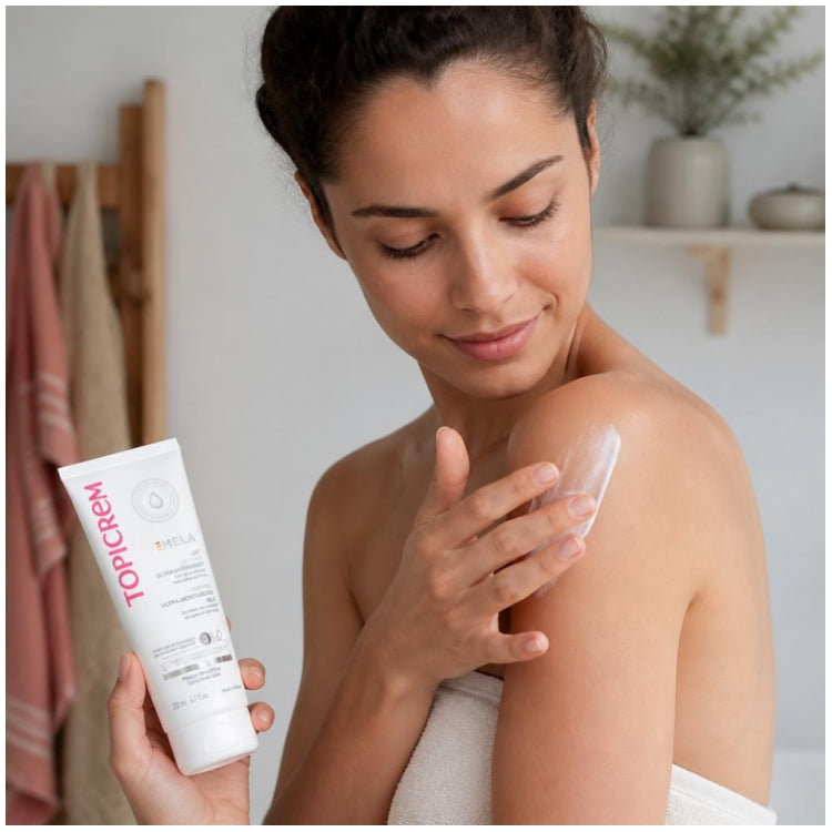 Topicrem Mela Lait ultra-hydratant unifiant