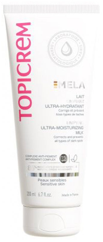 Topicrem Mela Lait ultra-hydratant unifiant