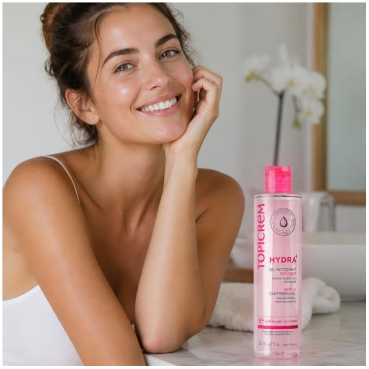 Topicrem Douceur Sanftes Reinigungsgel für Körper und Haar 200ml