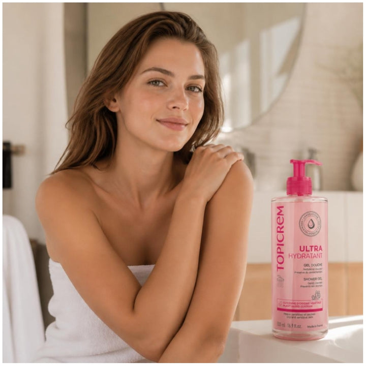 Topicrem Ultra-Hydrating Gel douche ultra-hydratant pour peaux sensibles 500ml