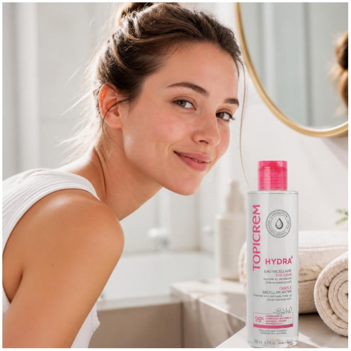 Topicrem Douceur Gentle Cleansing Water for Sensitive and Dry Skin 200ml (6.76 fl oz)