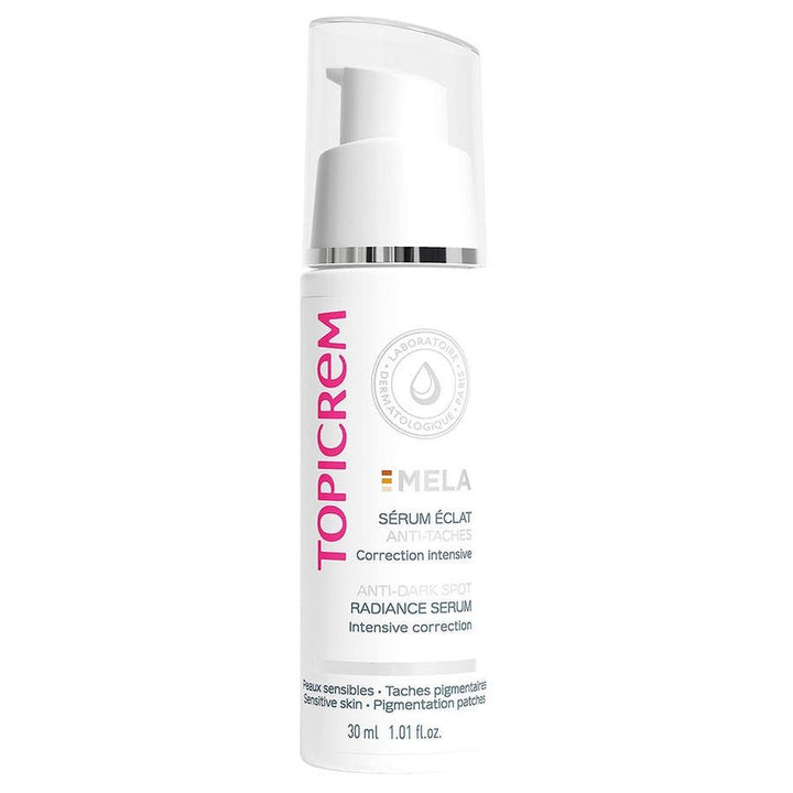 Topicrem MELA Anti - Dark Spot Radiance Serum 30ml (1.01 fl oz) - FrenchBeautyHub