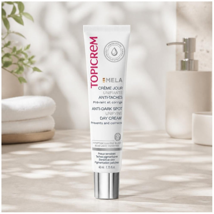 Topicrem MELA Anti-Dark Spot Unifying Day Cream SPF50+ 40ml (1.35 fl oz)