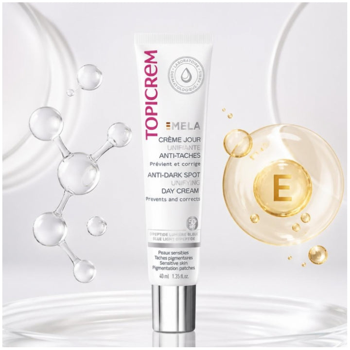 Topicrem MELA Anti-Dark Spot Unifying Day Cream SPF50+ 40ml (1.35 fl oz)