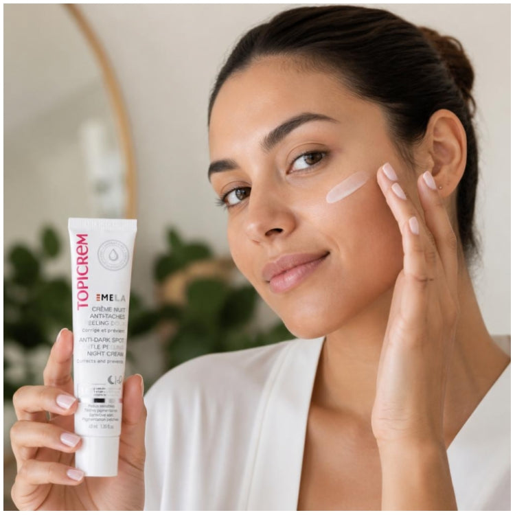 Topicrem MELA Anti-Dark Spot Gentle Peeling Night Cream 40ml (1.35 fl oz)