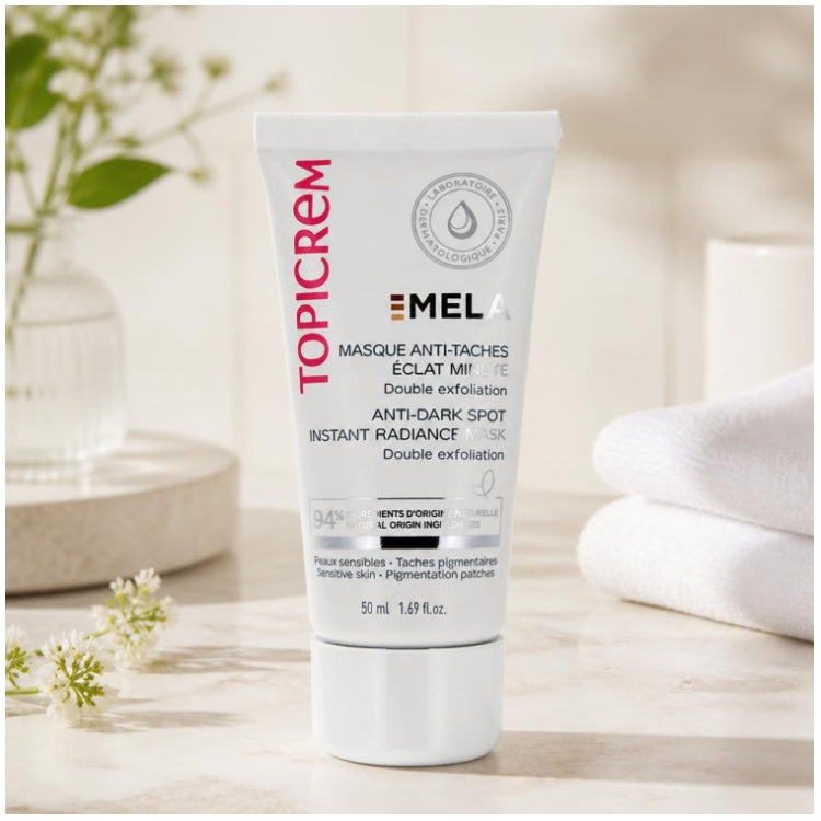 Topicrem MELA Mascarilla Antipigmentación Iluminadora Instantánea 50ml