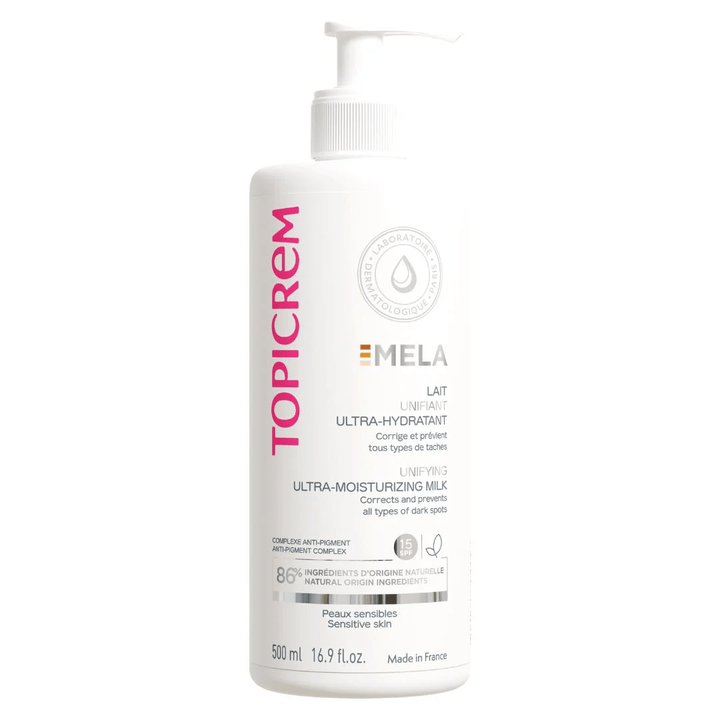 Topicrem Mela Unifying Ultra - Moisturizing Milk - FrenchBeautyHub