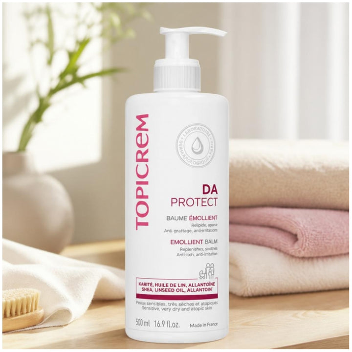 Topicrem DA Emollient Balm 500ml (16.91fl oz)
