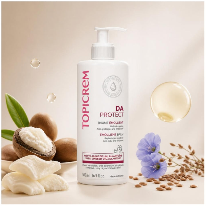 Topicrem DA Emollient Balm 500ml (16.91fl oz)