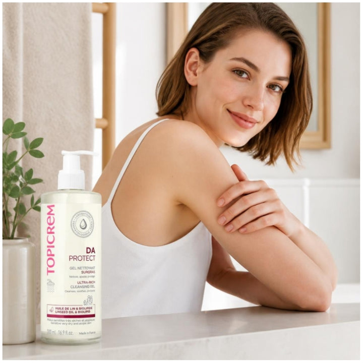 Topicrem Da Atopic Skin Da Gel de Limpeza Ultranutritivo para Peles Atópicas 500ml