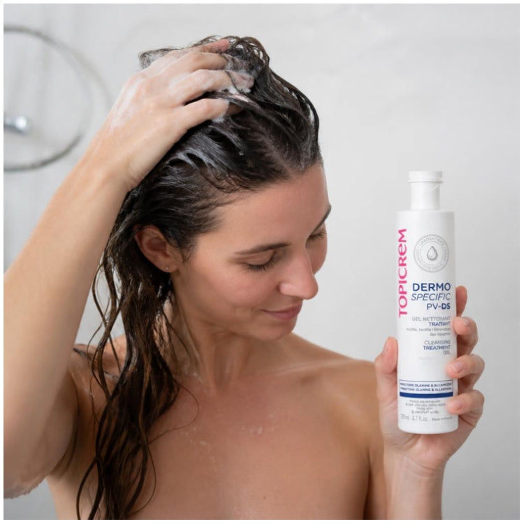 Topicrem PV/DS Pv/ds Cleansing Gel For Flaky Skin And Dandruff Scalp 200ml (6.76fl oz)
