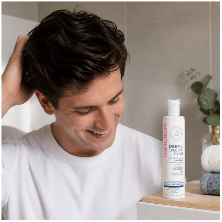 Topicrem PV/DS Pv/ds Cleansing Gel For Flaky Skin And Dandruff Scalp 200ml (6.76fl oz)