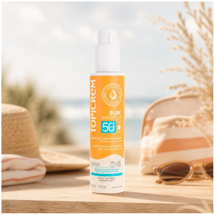 Topicrem Sun Protect بخاخ واقٍ من الشمس مرطّب SPF50+ 150 ml