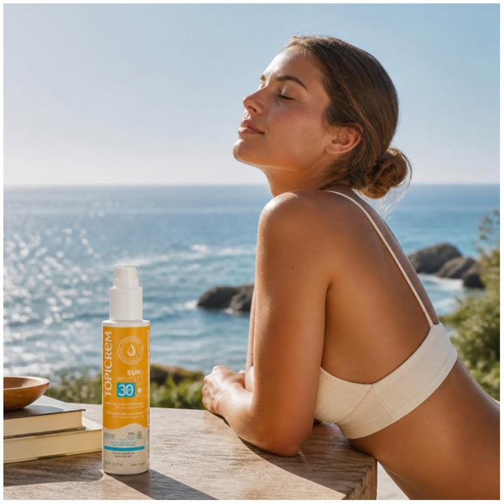 Topicrem Sun Protect بخاخ واقٍ من الشمس مرطب SPF30+ 150 ml
