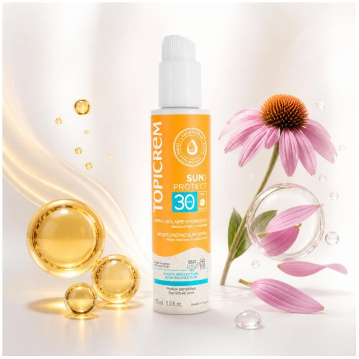 Topicrem Sun Protect بخاخ واقٍ من الشمس مرطب SPF30+ 150 ml