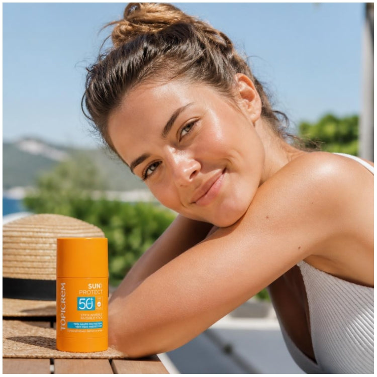Topicrem Sun Protect عصا واقية من الشمس غير مرئية SPF50+ 15 g
