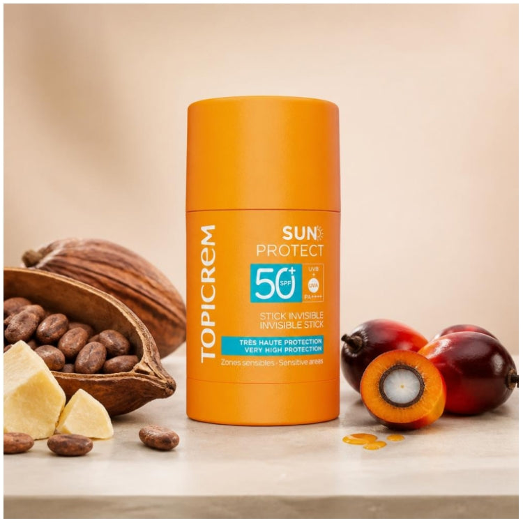 Topicrem Sun Protect عصا واقية من الشمس غير مرئية SPF50+ 15 g