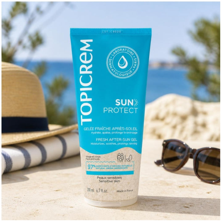 Topicrem Sun Protect Fresh After-Sun Gel 200ml (6,76fl oz)