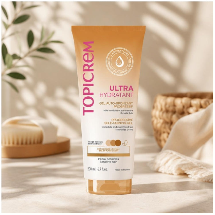 Topicrem Ultra-Hydrating جل تسمير ذاتي تدريجي 200ml