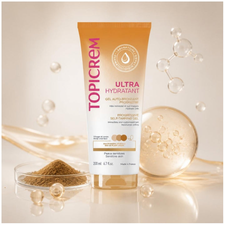 Topicrem Ultra-Hydrating جل تسمير ذاتي تدريجي 200ml