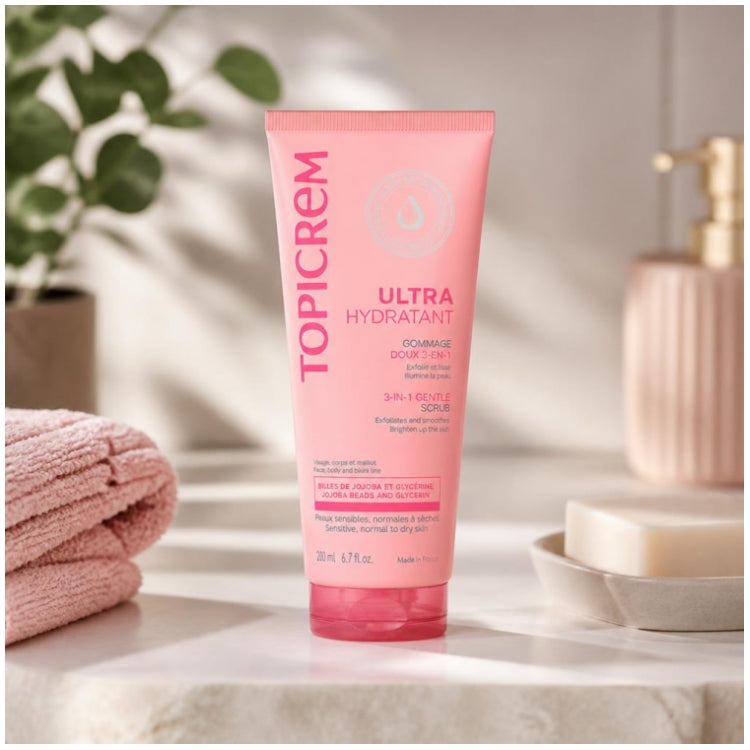 Topicrem Exfoliante suave facial y corporal 200ml