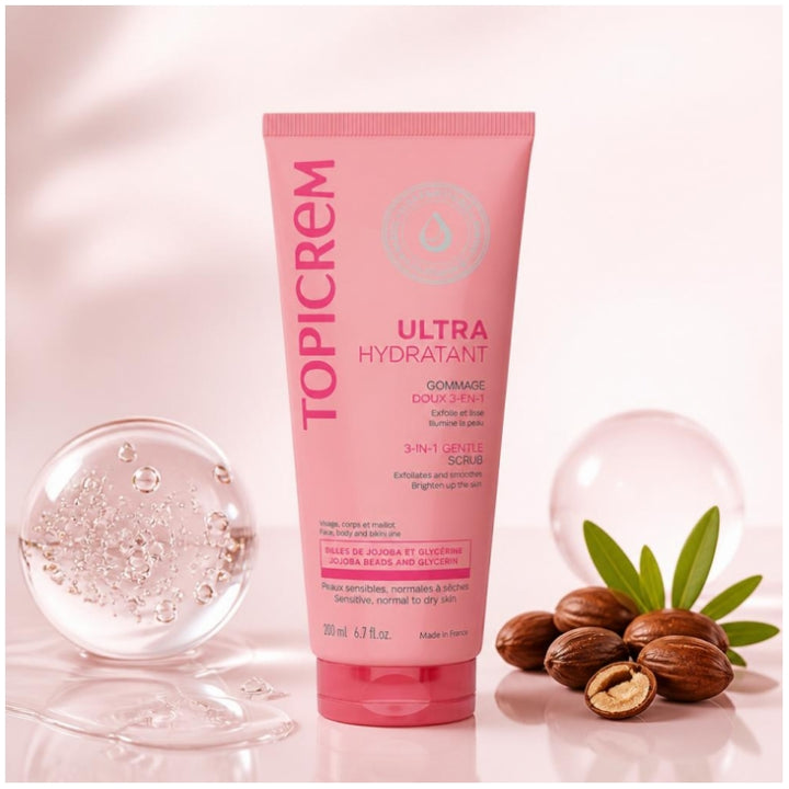 Topicrem Exfoliante suave facial y corporal 200ml