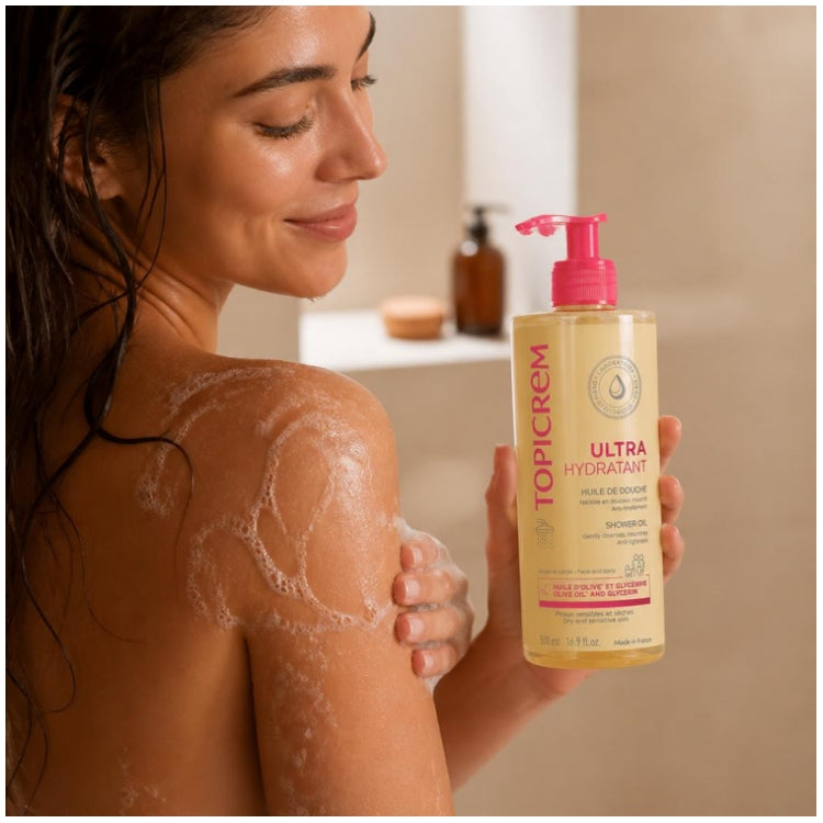 Topicrem Ultra-Hydrating Shower Oil 500ml (16.90fl oz)