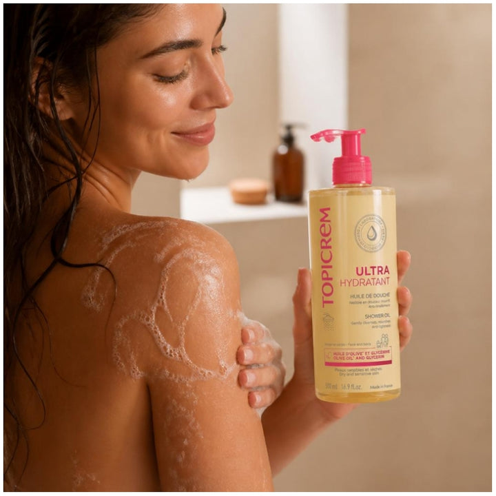 Topicrem Ultra-Hydrating Shower Oil 500ml (16.90fl oz)