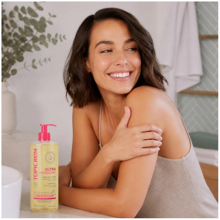 Topicrem Ultra-Hydrating Shower Oil 500ml (16.90fl oz)