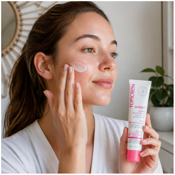 Topicrem Hydra+ Rich Ultra Moisturizing Face Cream 40ml (1.35fl oz)