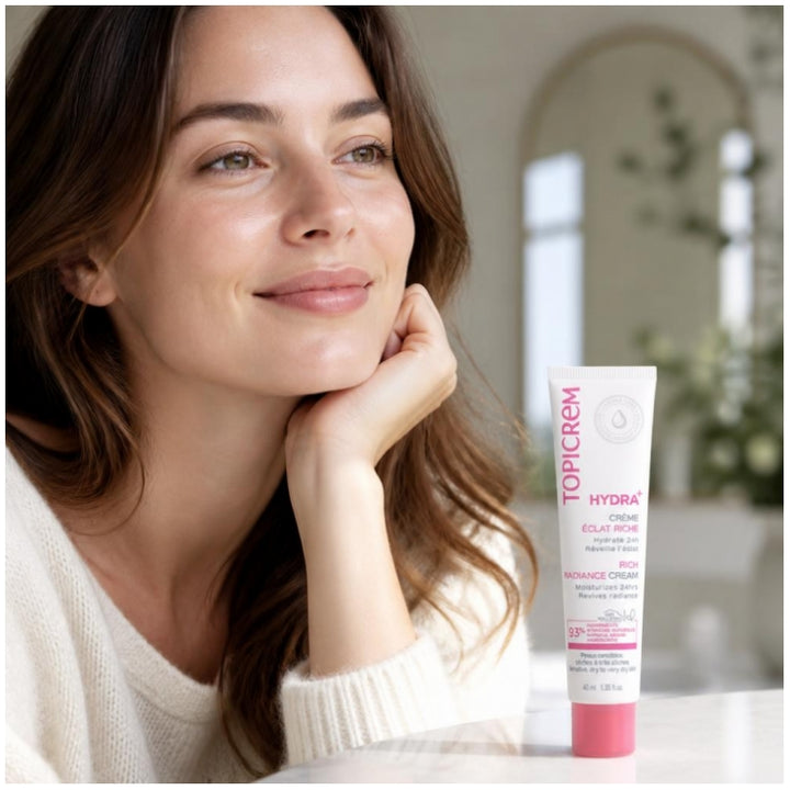 Topicrem Hydra+ Rich Ultra Moisturizing Face Cream 40ml (1.35fl oz)