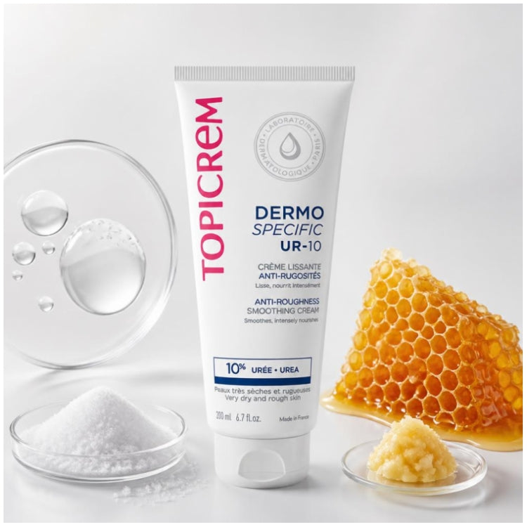 Topicrem UR-10 Anti-Roughness Smoothing Cream for Severely Dry Skin