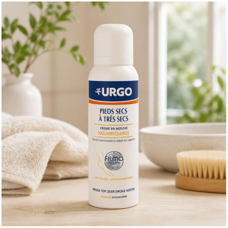 Urgo Nourishing Foam Cream for Very Dry Feet 125 ml (4.23fl oz)