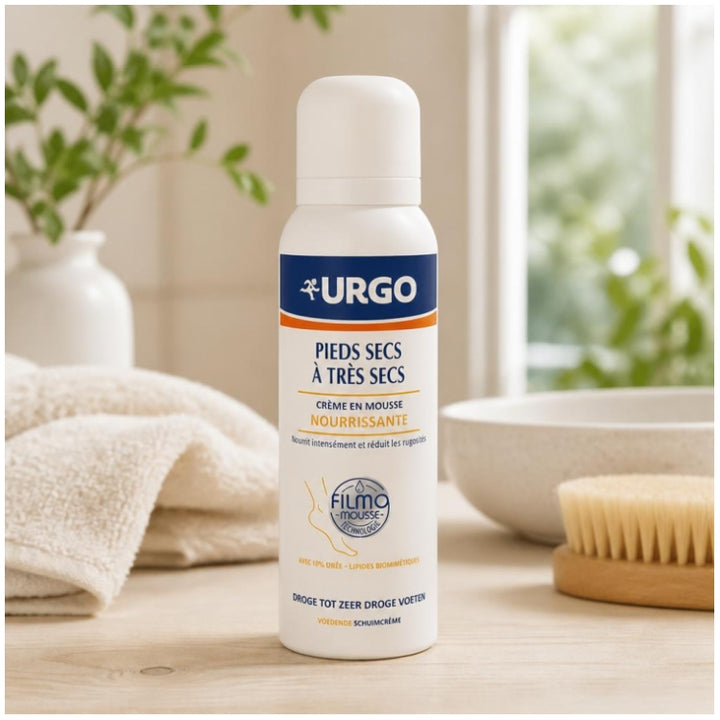 Urgo Nourishing Foam Cream for Very Dry Feet 125 ml (4.23fl oz)