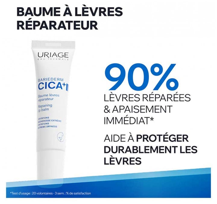 Uriage Bariéderm Cica-Lips Protecting Lip Balm