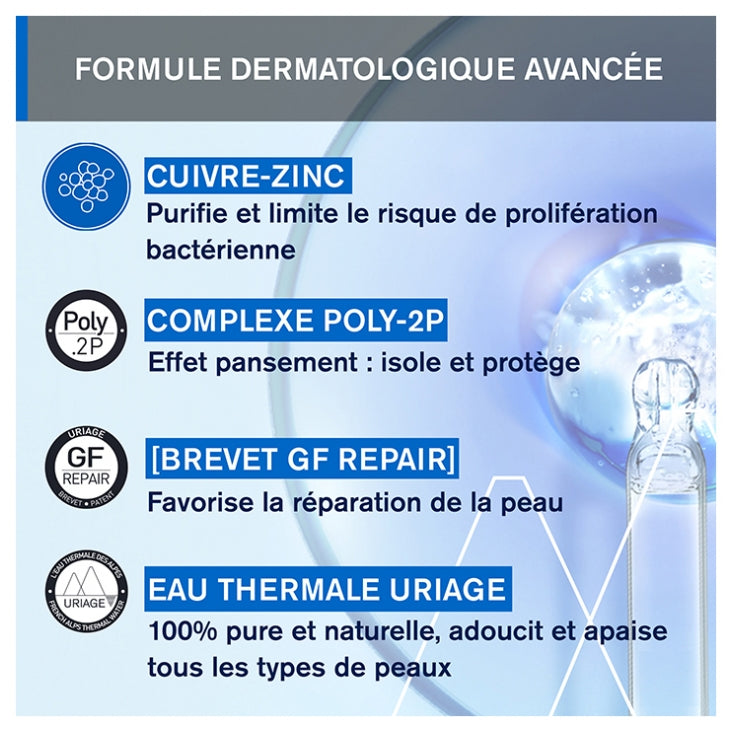 Uriage Bariéderm Crema Cica reparadora con Cu-Zn SPF50+ 40ml
